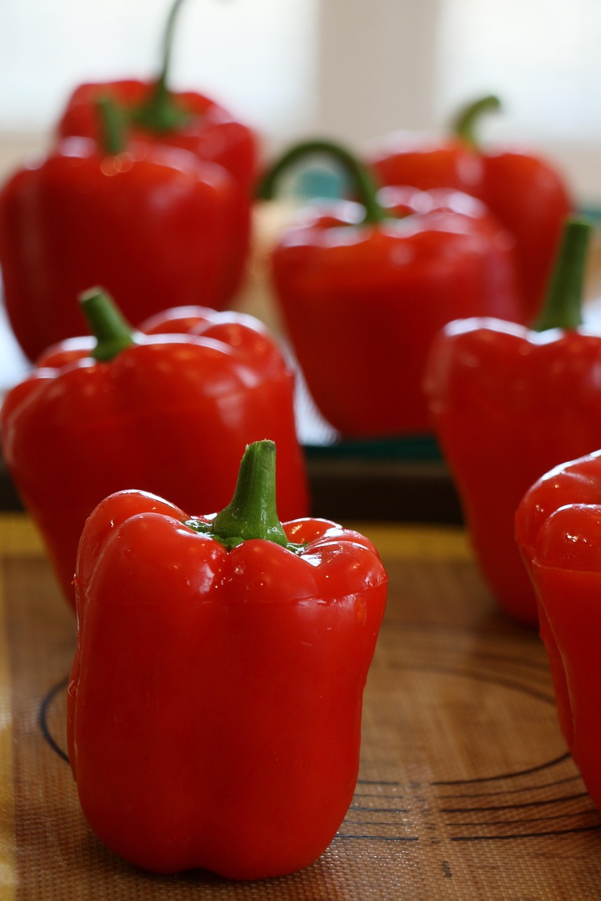 vegetable, bell pepper, organic, pepper, healthy, ingredient, recipe, vegetarian