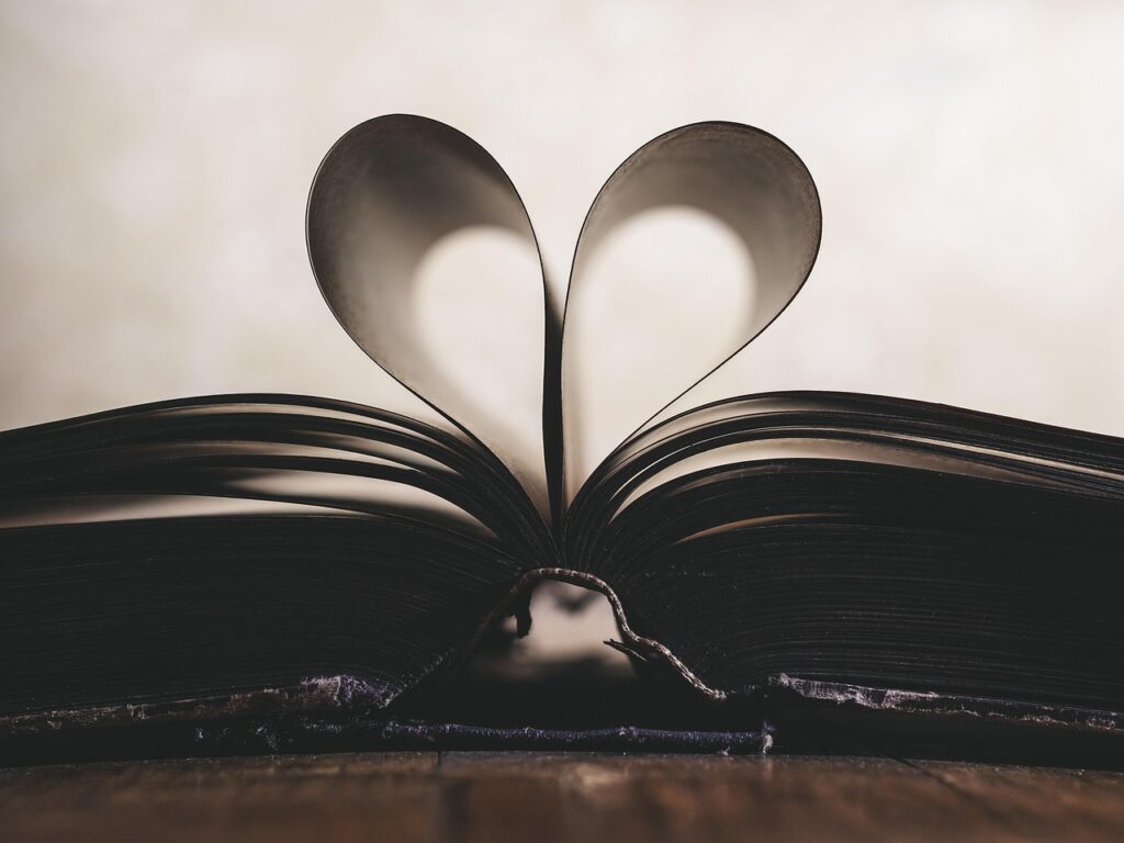 valentines day background, paper, heart, symbol, romance, valentine, love, open, page, book, inspiration, study, read, education, concept